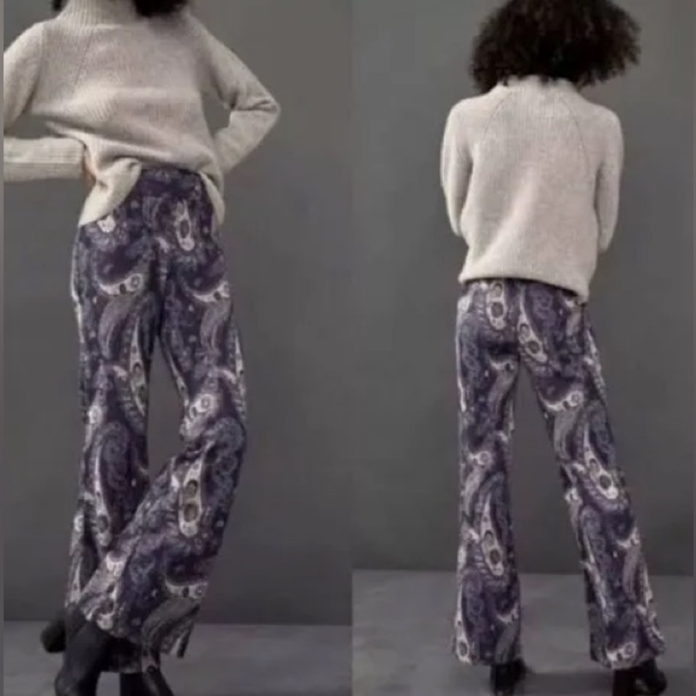 Maeve Maria Paisley Pants - Picture 6 of 14